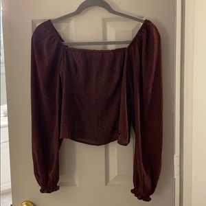 Abercrombie & Fitch square neck line blouse